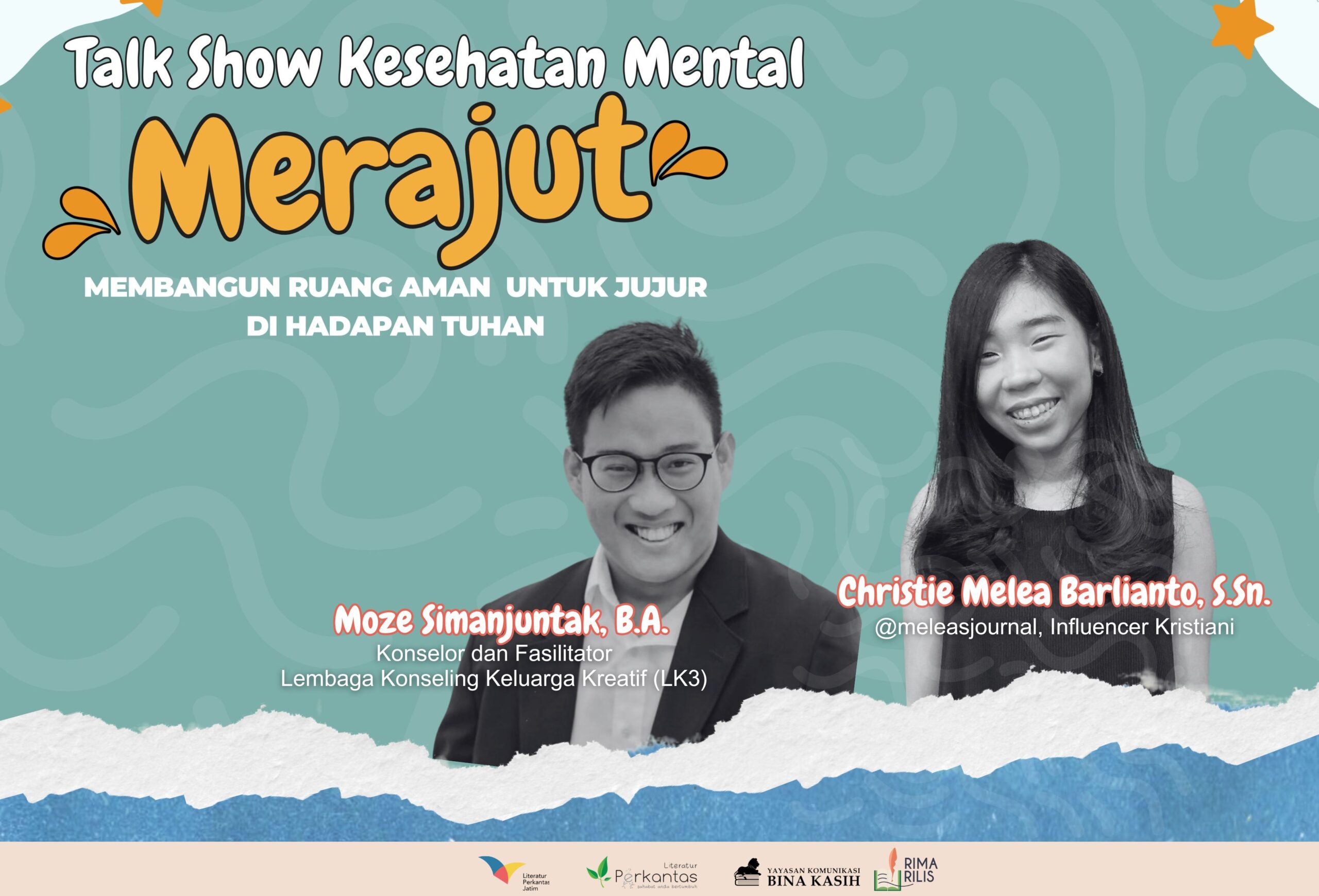 Talkshow Merajut bersama Moze Simanjuntak dan Christie Melea